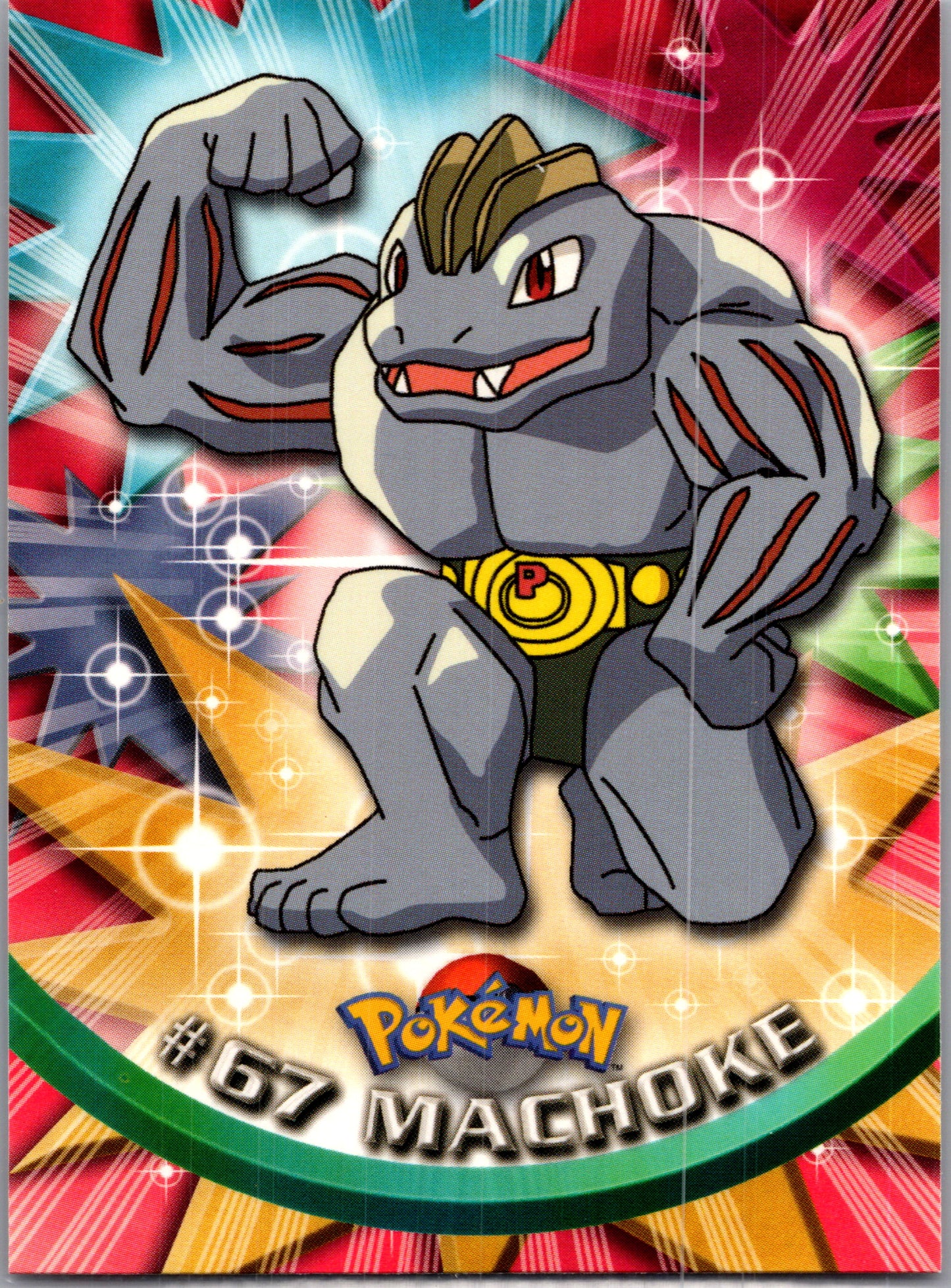 1999 Topps 67 Machoke D67