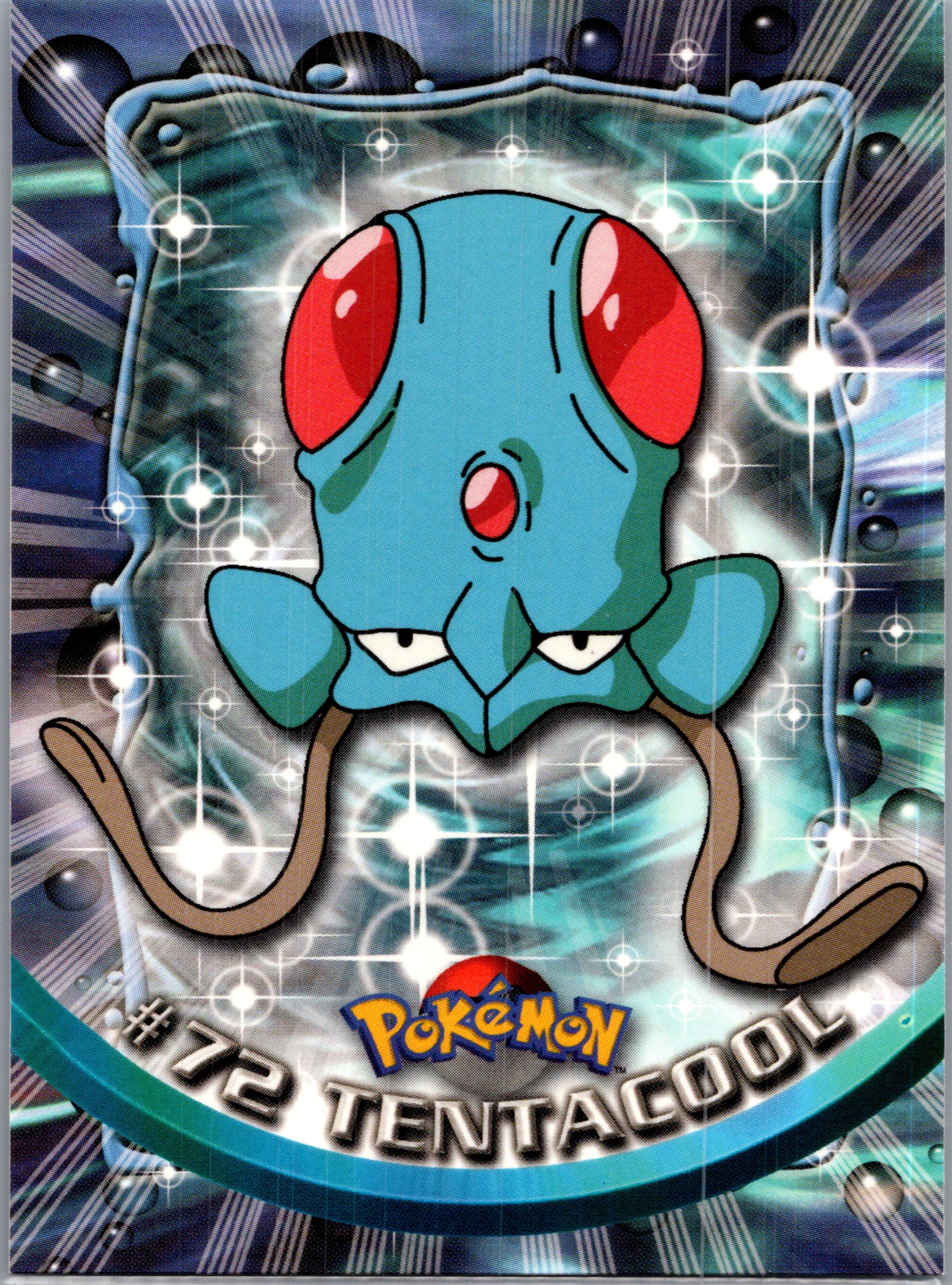 1999 Topps 72 Tentacool D72