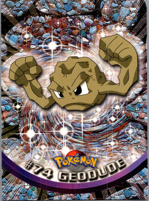1999 Topps 74 Geodude D74