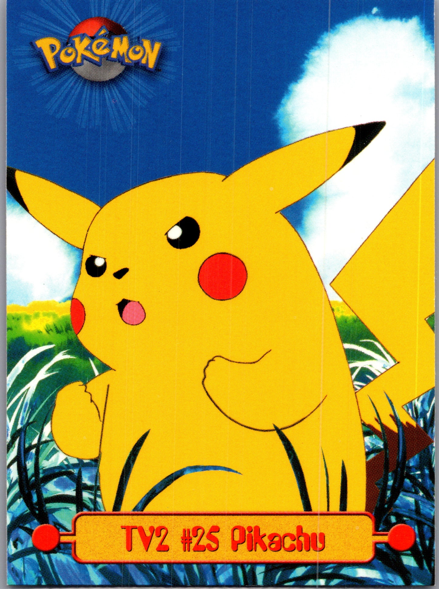 1999 Topps TV2 #25 Pikachu D78