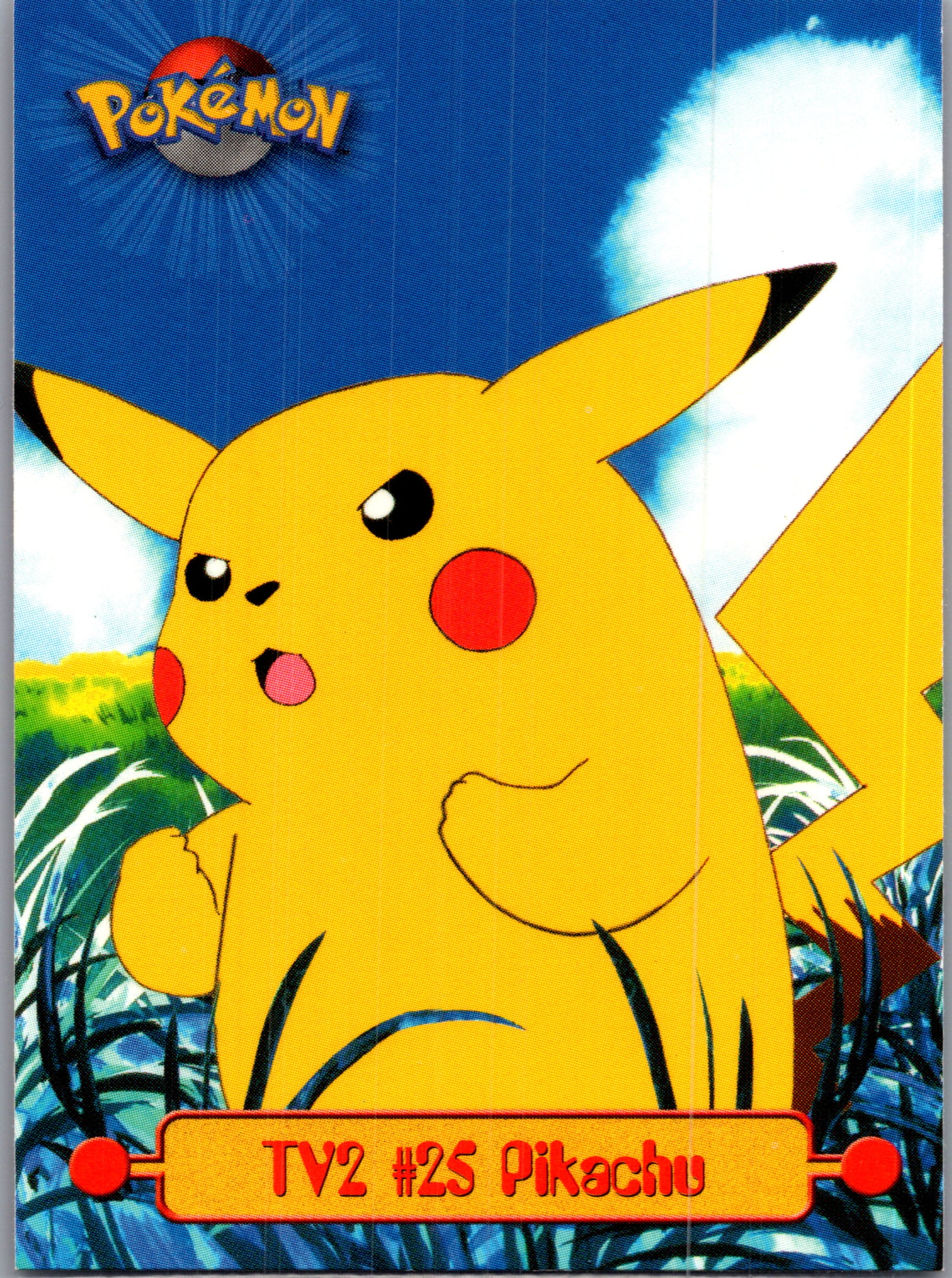 1999 Topps TV2 #25 Pikachu D78