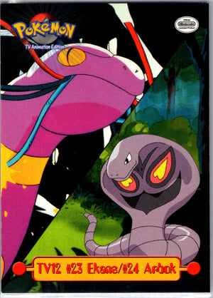 1999 Topps TV12 #23 Ekans/#24 Arbok D88