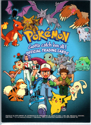 1999 Topps Gotta catch 'em all! Card List D90