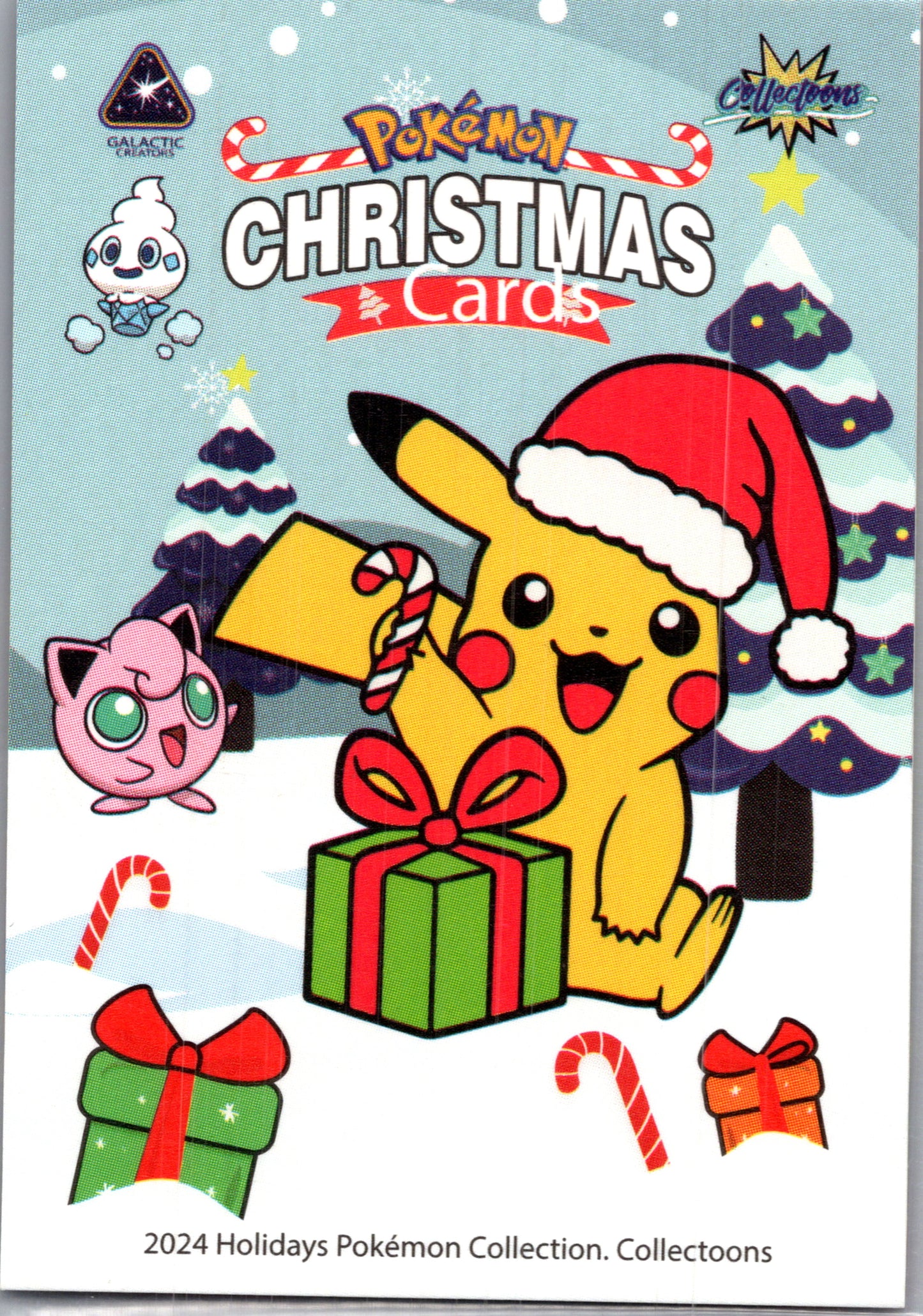 2024 Christmas Collectoons Card 147 Pikachu D92