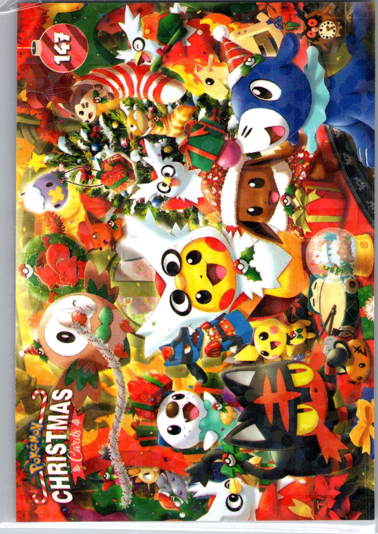 2024 Christmas Collectoons Card #147 Pikachu D92