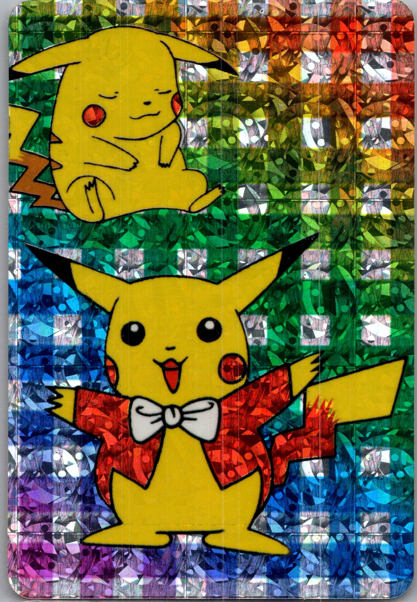 1998 Carddass Prism 02 Pikachu D95