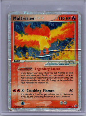 2002 Fire Red Leaf Green 115/112 Moltres ex HP