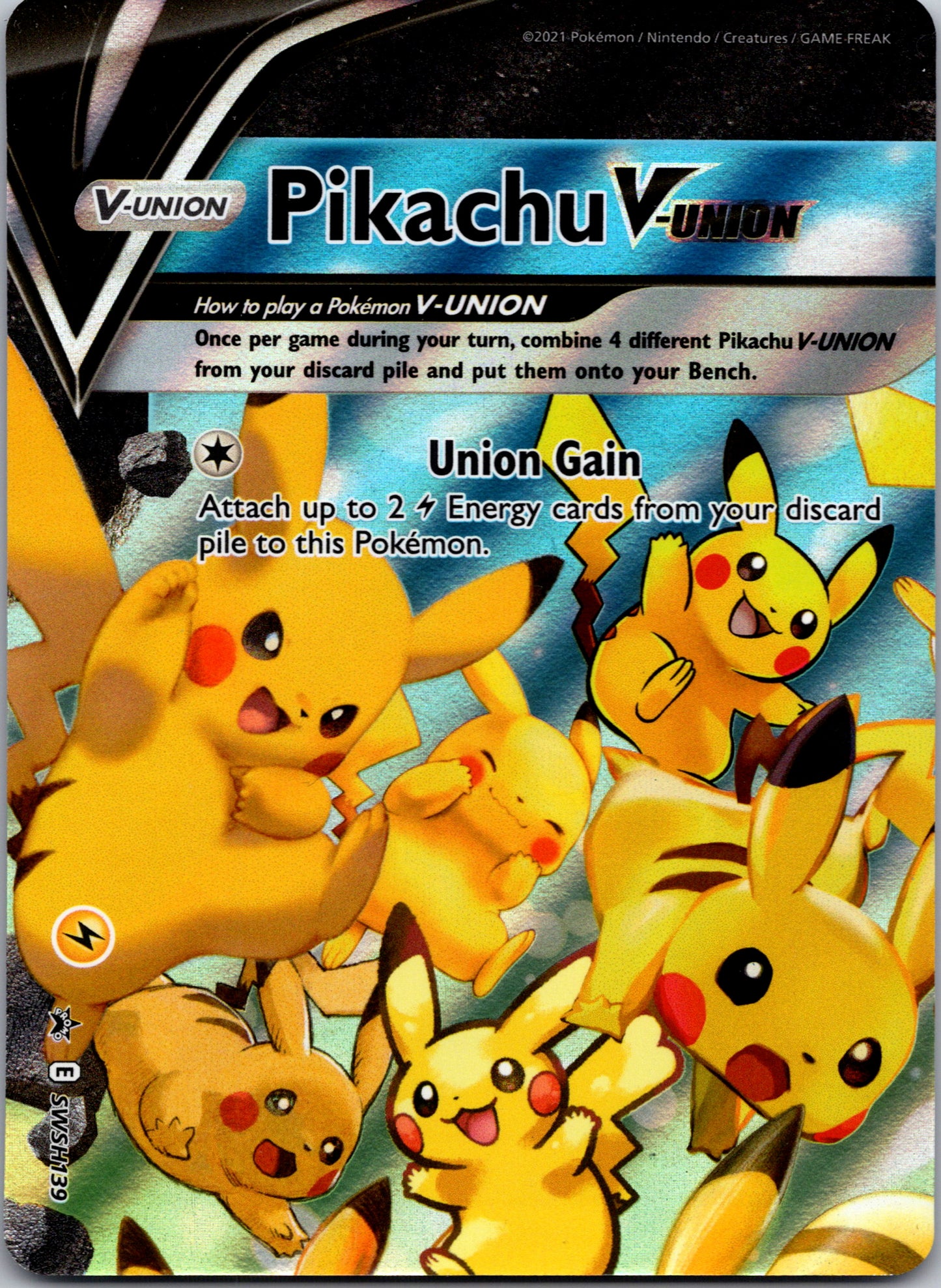 2021 Pikachu V-Union [Set of 4] Near Mint English Set