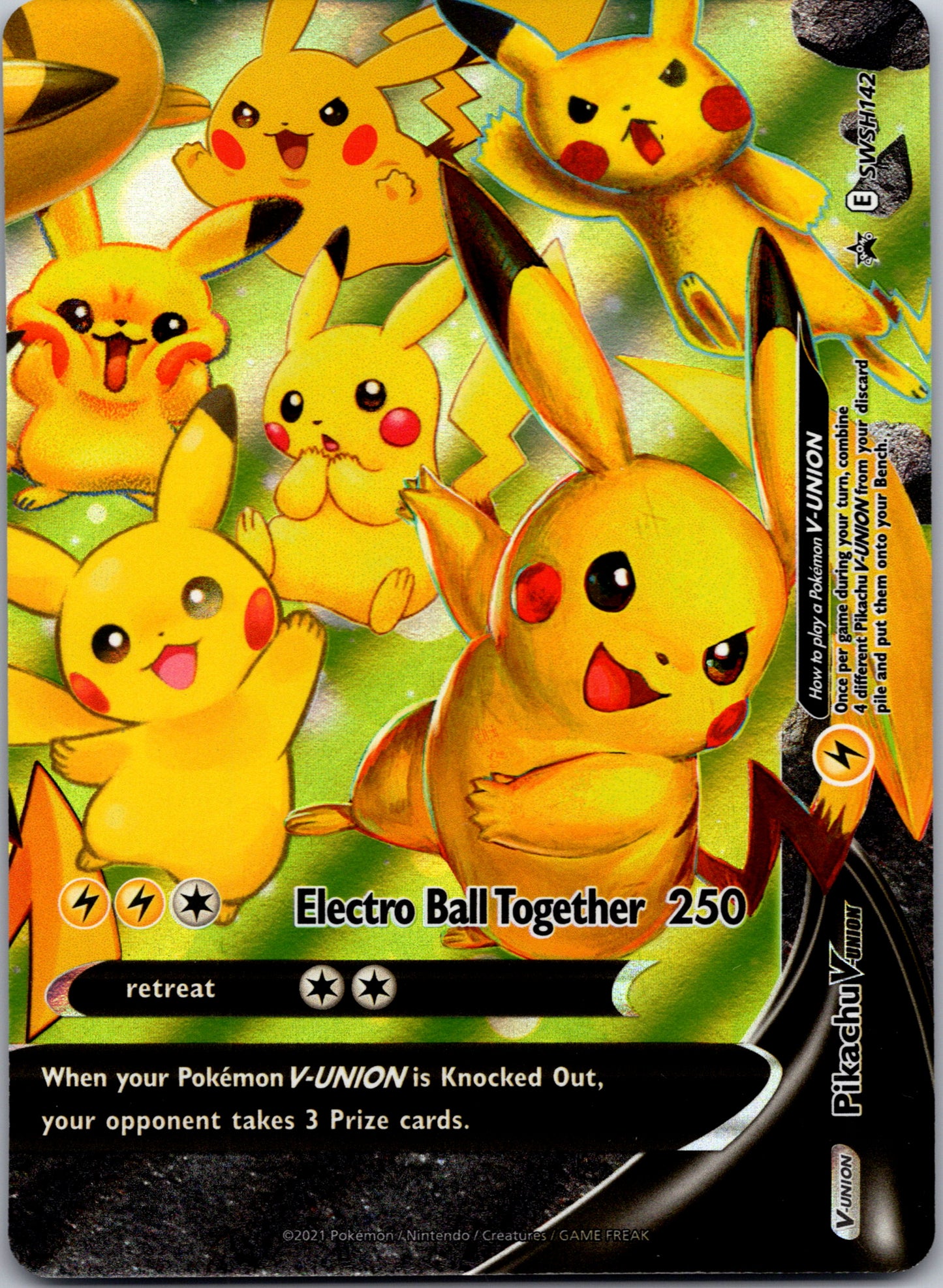 2021 Pikachu V-Union [Set of 4] Near Mint English Set