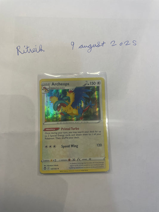 2021 Archeops [Holo] 147/195 Silver Tempest
